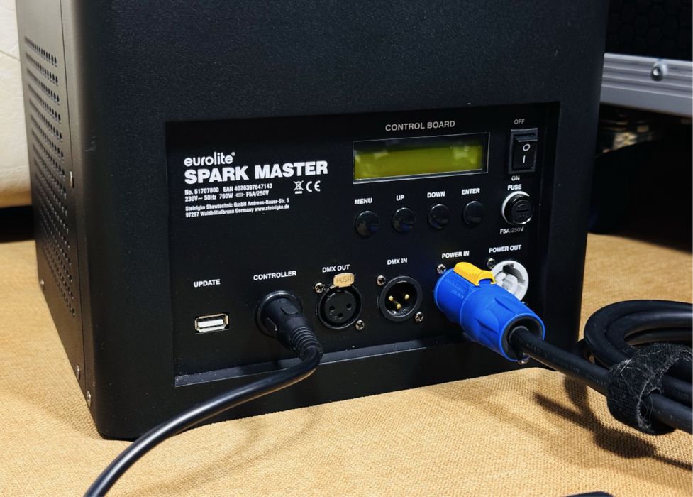Eurolite Spark Master-Kit complet Mașină de artificii/efect de scântei