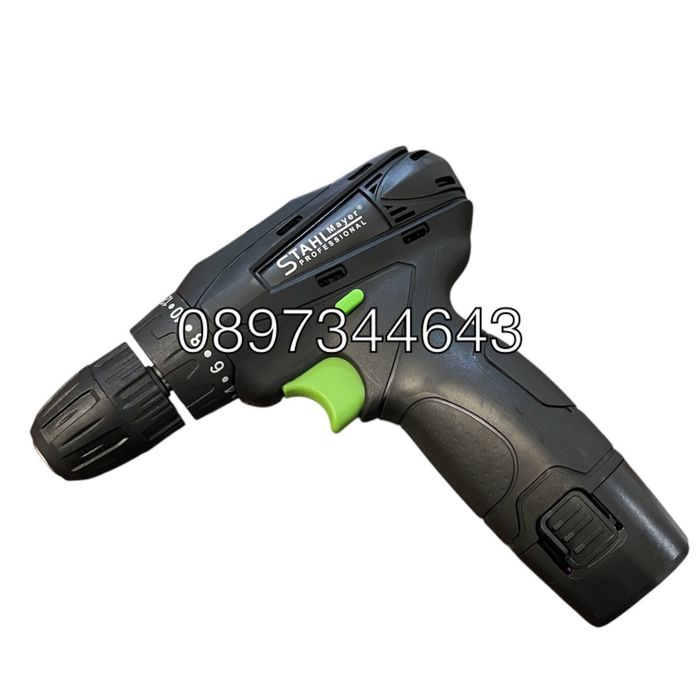 Акумулаторен ударен винтоверт + мини ъглошлайф STAHLMAYER 24V