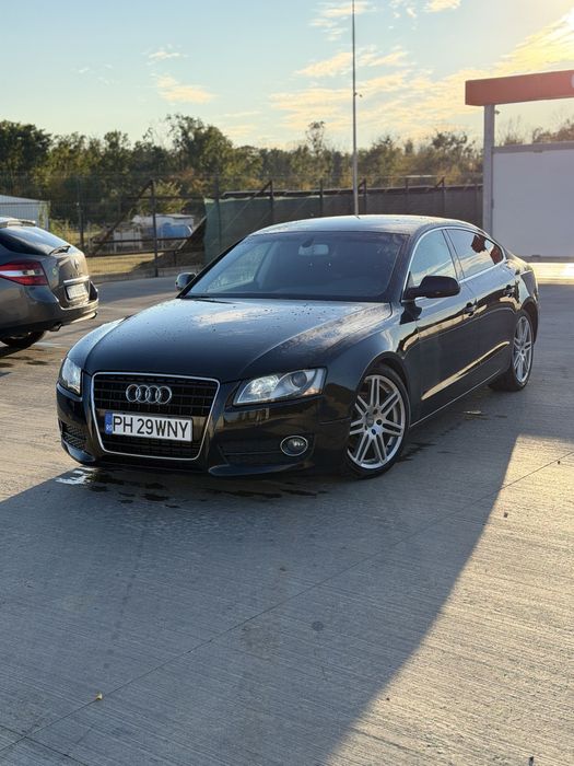 Audi A5 Sportback 2.0 TFSI 211 CP • Manuală 6 trepte • 2011