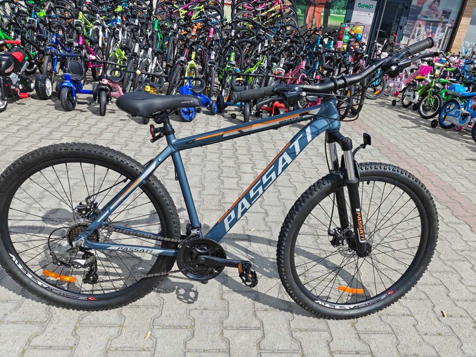 BG Алуминиев велосипед 27.5" PASSAT сив