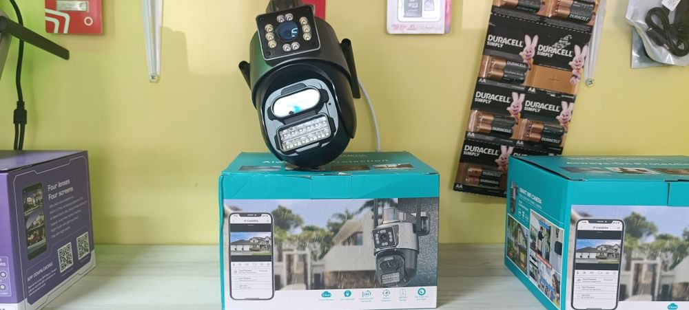 Камери за видеонаблюдение 12mpx + sd карта + монтаж