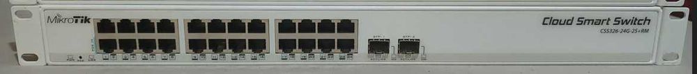 MikroTik Cloud Smart Switch CSS326-24G-2S+RM