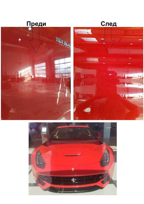 Топ качество-Полиране и пастиране на коли