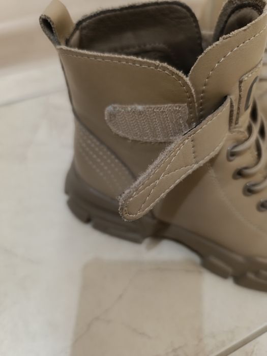 Ботинки кожаные на девочку р36