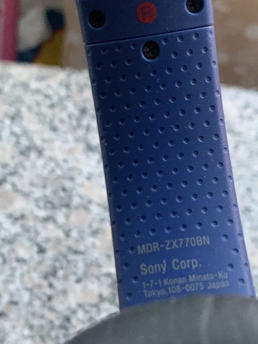 Casti Bluetooth SONY MDR-ZX770BN Blue, Over The Ear
