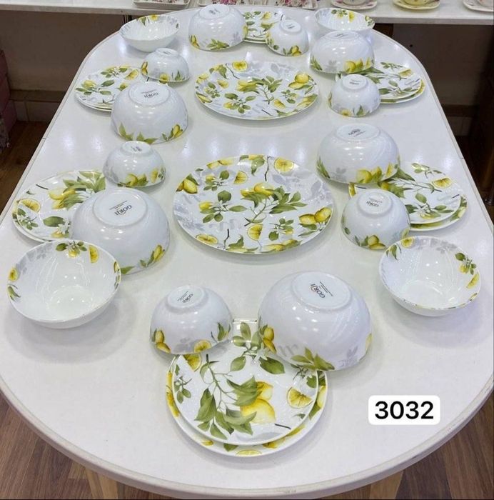 Посуда набор. 30 pcs