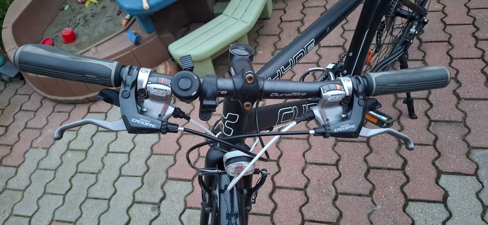 Bicicleta oras/naveta Cube Hyde Aluminiu, marimea 50, 3x8v SRAM, roti 28" cu dinam butuc fata,
