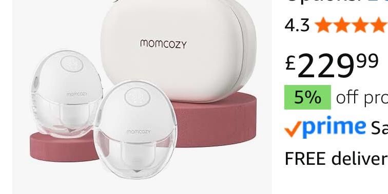 Pompa electrica pentru san Momcozy