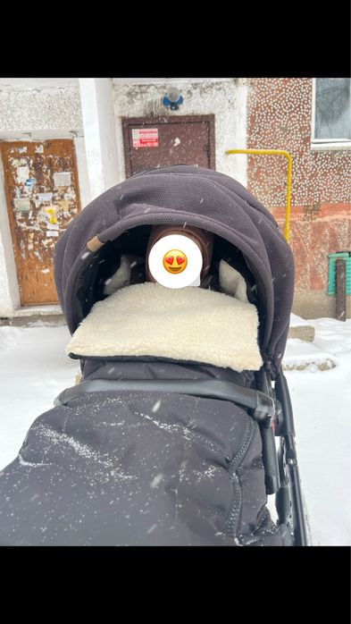 Конверт в коляску, санки  зимний