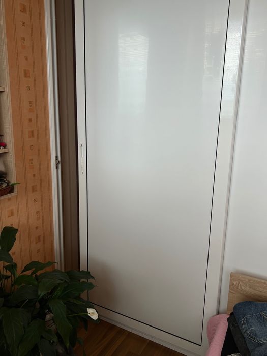 Преграда за стая/ офис с две плъзгащи врати