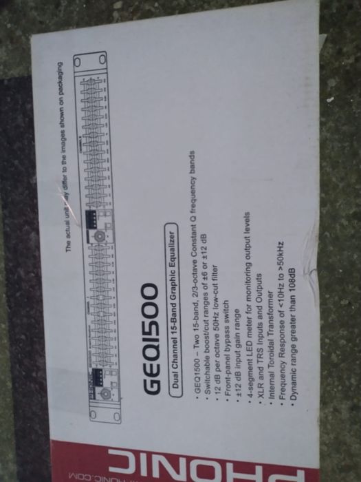 Фоничен графичен еквалайзер GEQ 1500