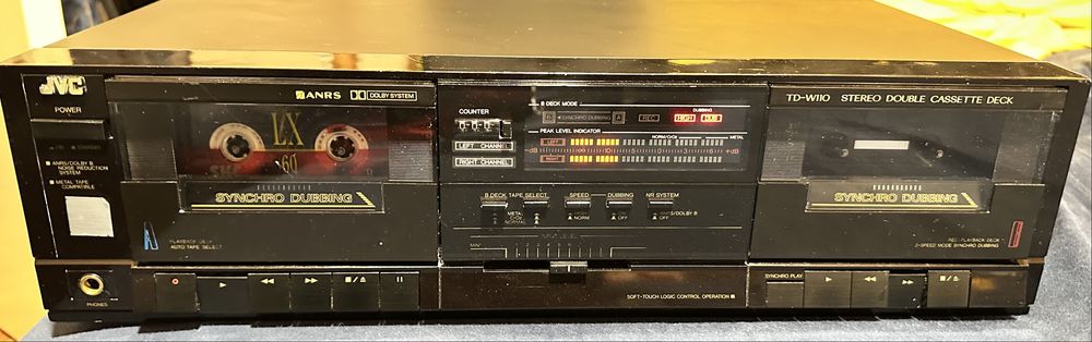 Deck dublu JVC TD-W110 superb!