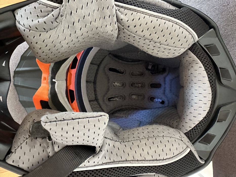 Casca enduro Acerbis Steel Carbon + ochelari ktm