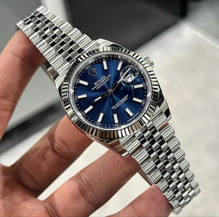 Rolex Date-Just 41mm Blue Dial ETA 3235