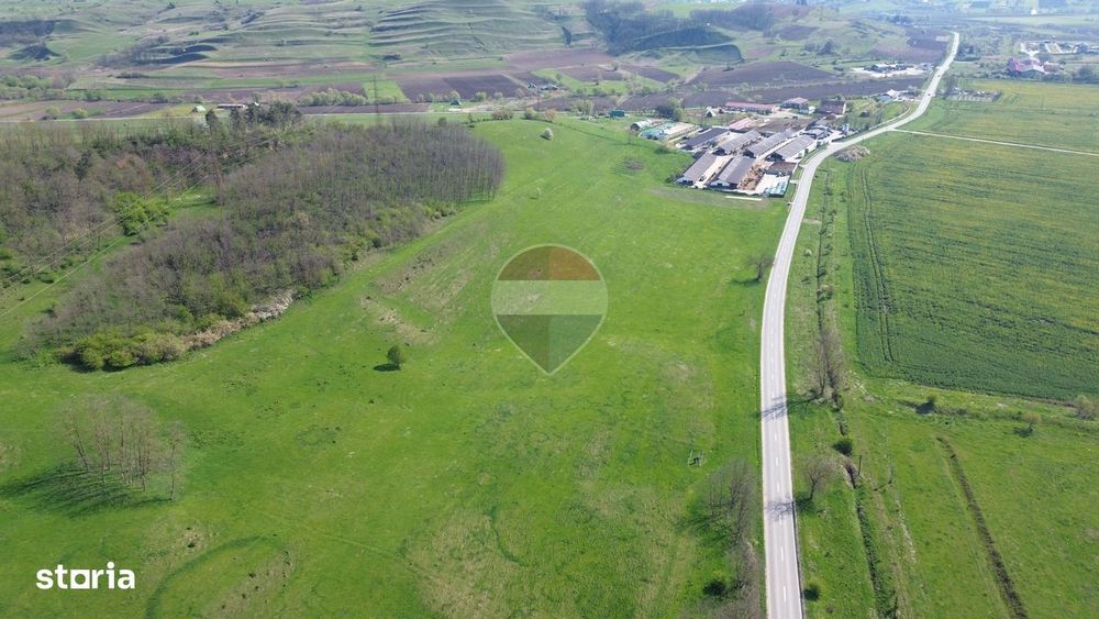 Teren de vanzare sau inchiriat 19ha intravilan, Agnita,Sibiu