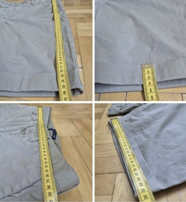 Pantaloni scurți lux bărbați, Incotex, Bumbac Royal Batavia - 46/ XS