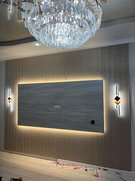 Бамбуковый панель Установка