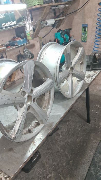 Sudor aluminiu jante de aliaj.