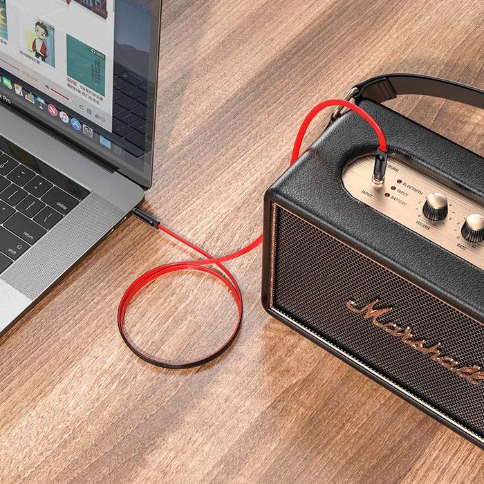 Кабель 3.5мм на 3.5мм Hoco UPA16 аудио AUX