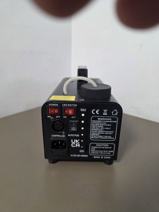 Masina de fum AGPtek, 500W, set cu telecomanda, produs NOU