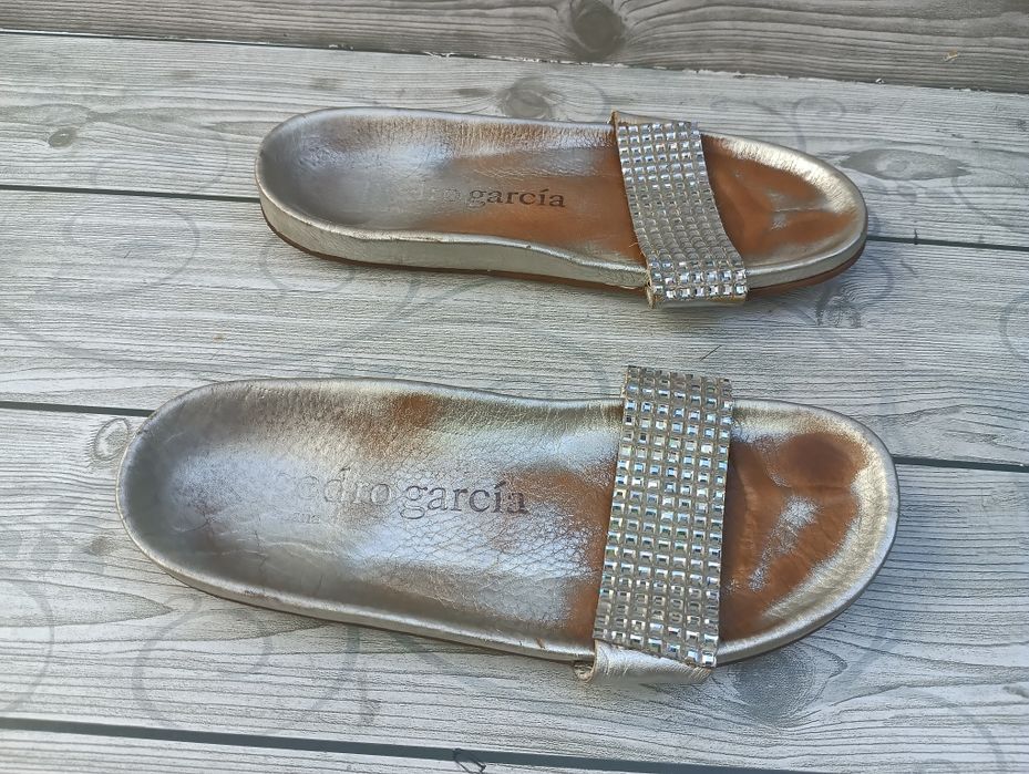 Pedro Garcia N 37 Spain кожени чехли