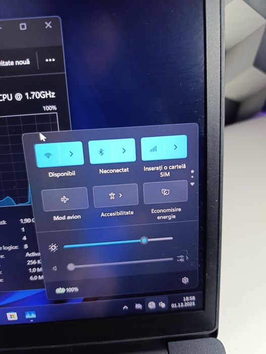Dell 7490 impecabil procesor i5 8350 cu sim