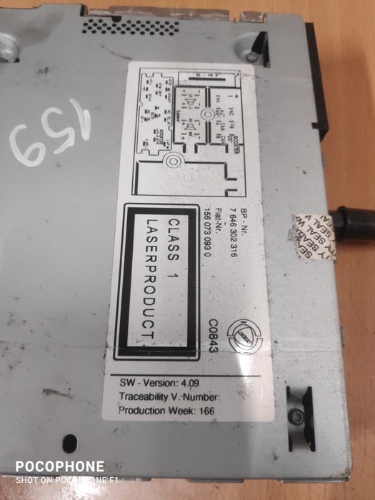 Cd Mp3 Radio music player Alfa Romeo 159 / Сд Радио музика Алфа Ромео