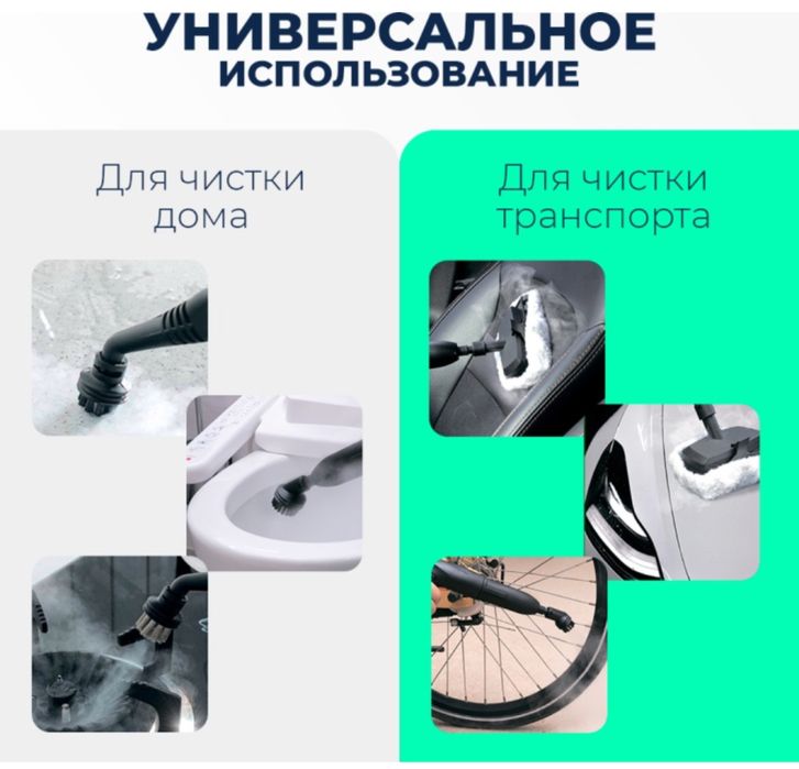 Пароочиститель новый