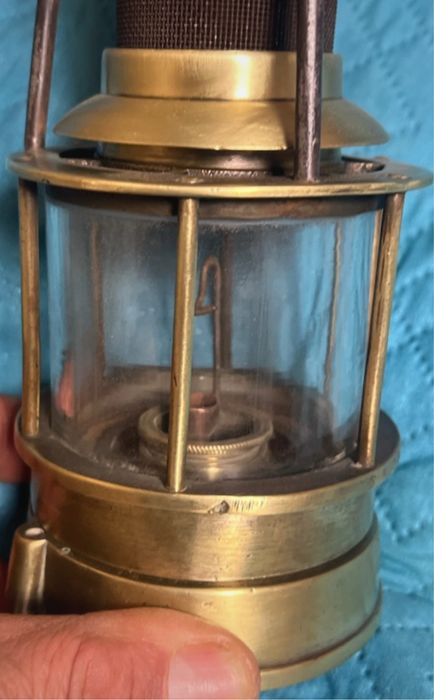 Lampa de mina antica