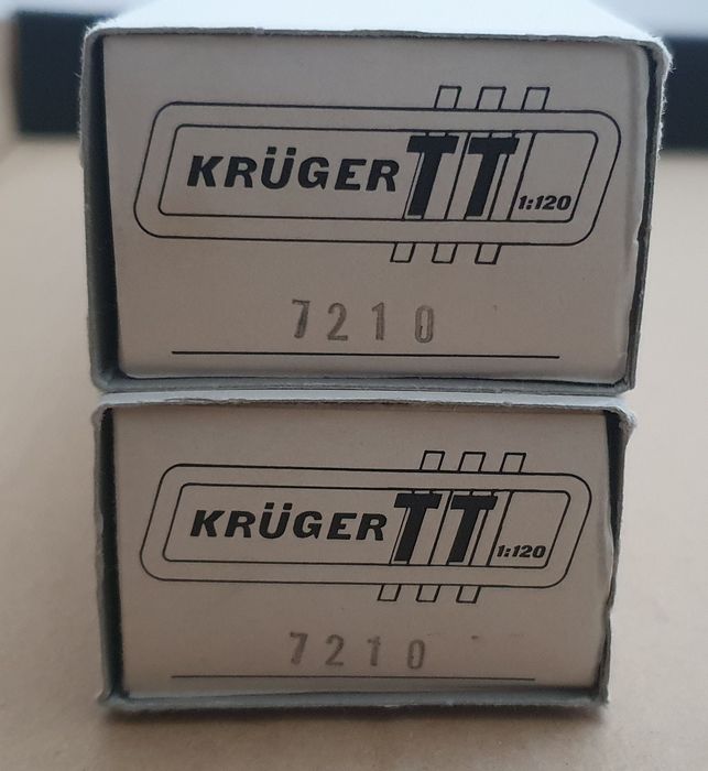 Vagoane pasageri kruger scara tt 1:120 trenulet