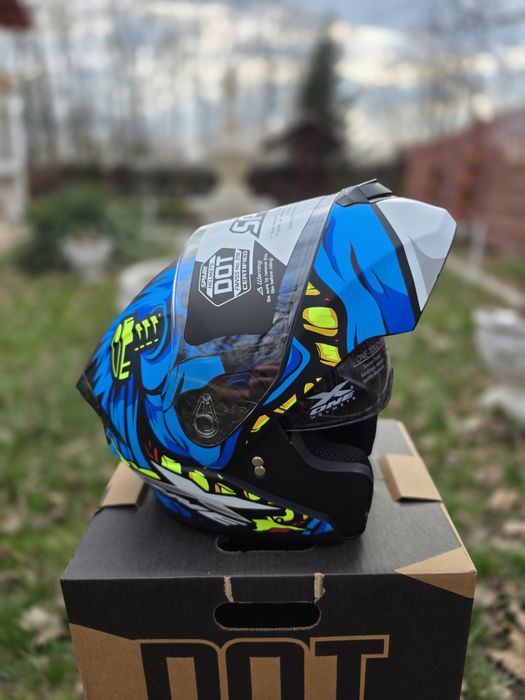 Casca moto atv FLIP UP XONE  XL NOU