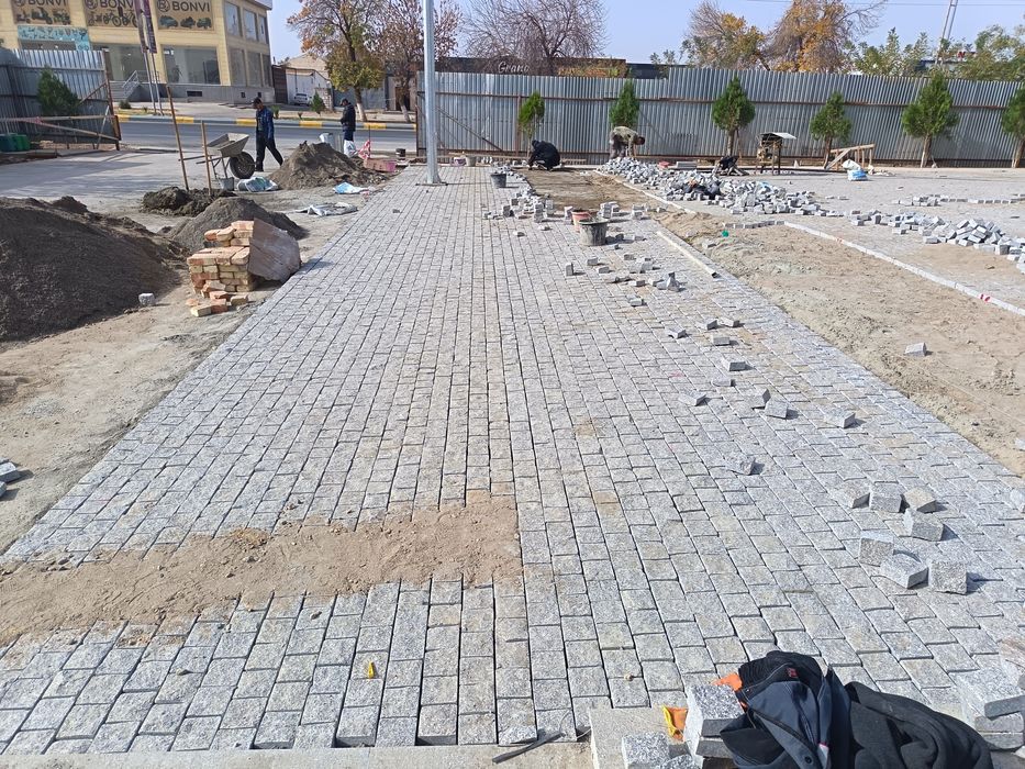 Брусчатка териш хизмат Bruschatka terish xizmat Bruschatka usta xizmat