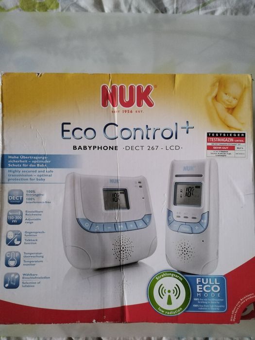 Бебефон Nuk Eko Kontrol dect-267 LCD