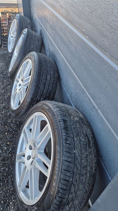 Jante Audi 5x112 pe 20 cu anvelope 255/45 R20 dot 2024