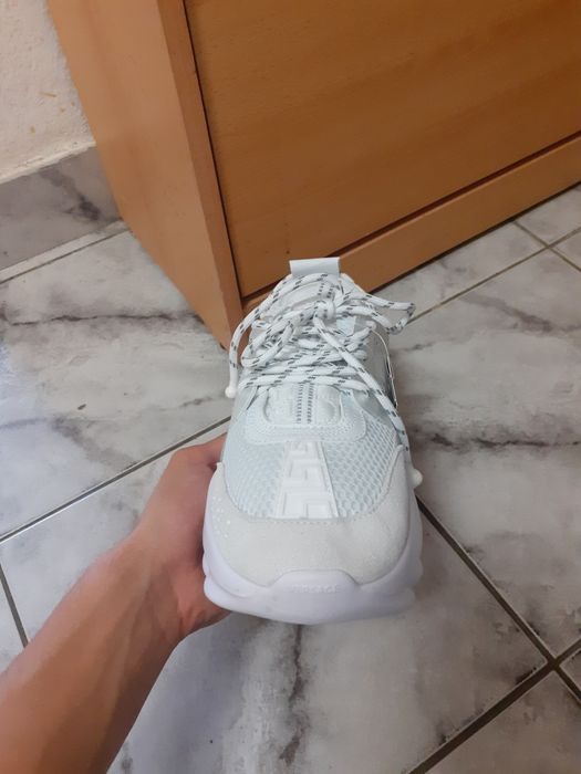 Versace chain reaction triple White