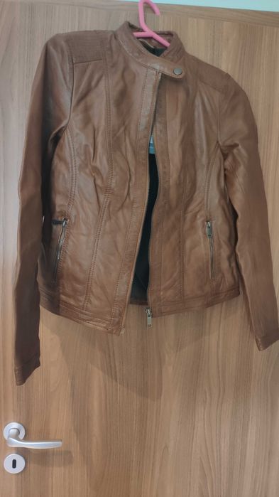 Дамско кожено яке марка H.I.S размер 38