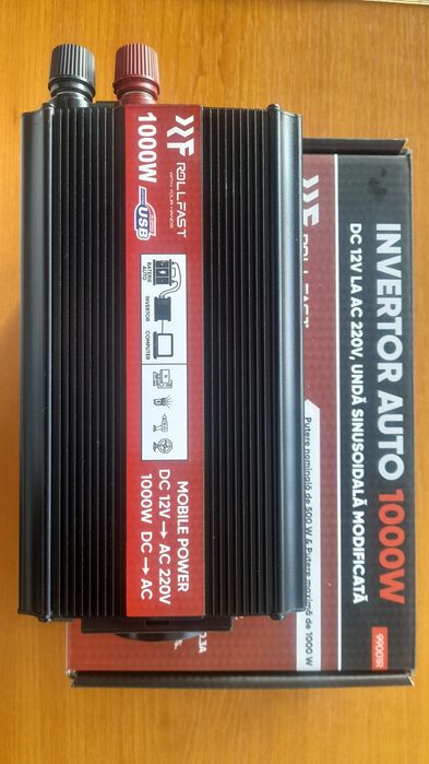 Invertor 1000w  1kw. Sinus pur unda modificata