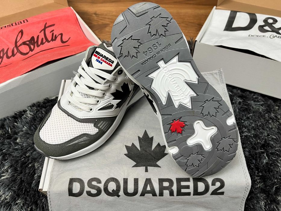 >- CEL MAI BUN PREȚ -< Sneakers - adidași - pantofi sport bărbați Dsquared2 Dash Runner D2 dsq model vara 2026