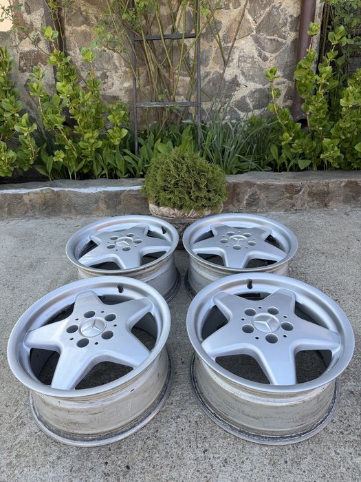 Jante RETRO Mercedes, R16 W124 W201 W126, W202, Vito,in stare buna. Livrare cu verificare