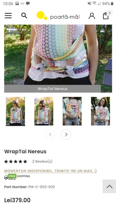 Wrap tai mic Nereus Poarta-ma