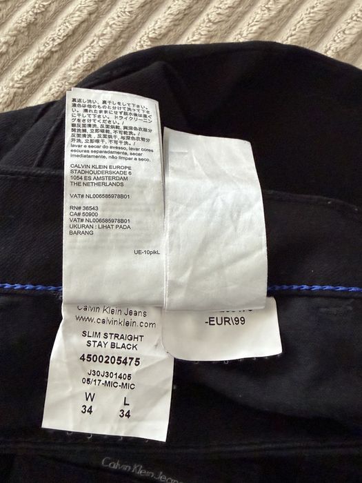 Calvin Klein,blugi pt.bărbați,măr.L(34/34)