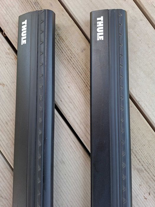 Bare Transversale THULE WingBar Evo BLACK 2 pack 711320 127cm * Pentru prinderi pe barele longitudinale *