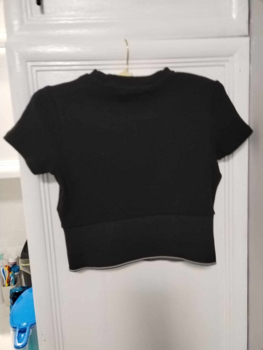 Къси дънки.  H&M,Bershka топ Guess