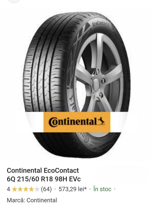 Set  Continental vara 215/60 R18