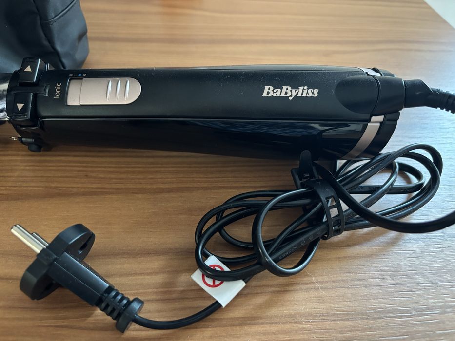 Set Babyliss original. Placa, perie rotativa si foehn.