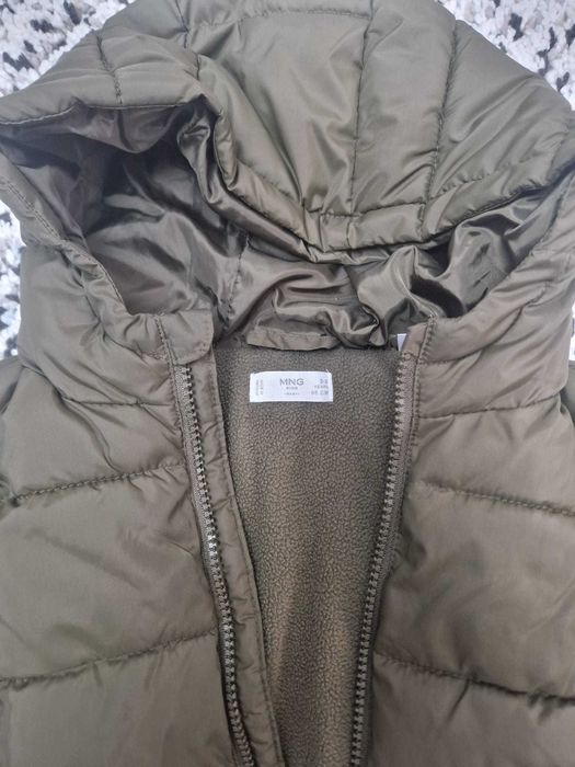 Geaca groasa de iarna, Mango, marimea 98 cm (2-3 ani)