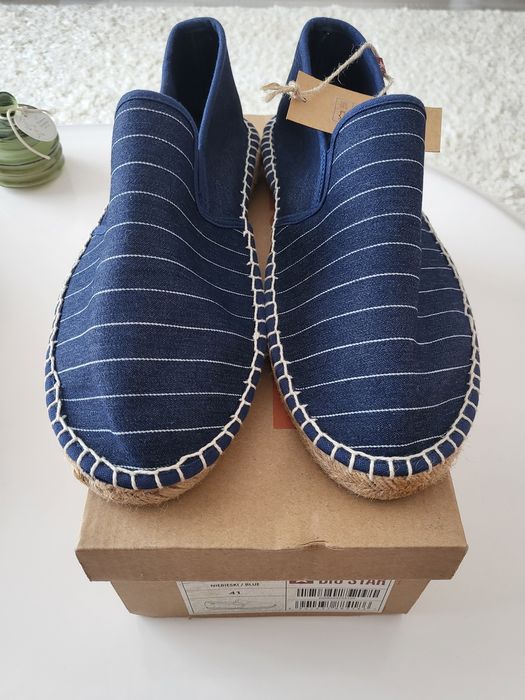 Espadrile/pantofi din pânză BigStar, mărimea 41, noi-nouțe, cu etichetă, în cutia originală