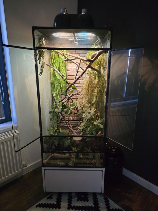 Lampa dubla ZooMed L caldura/UV+sistem de ceață/umificator ReptiPlanet