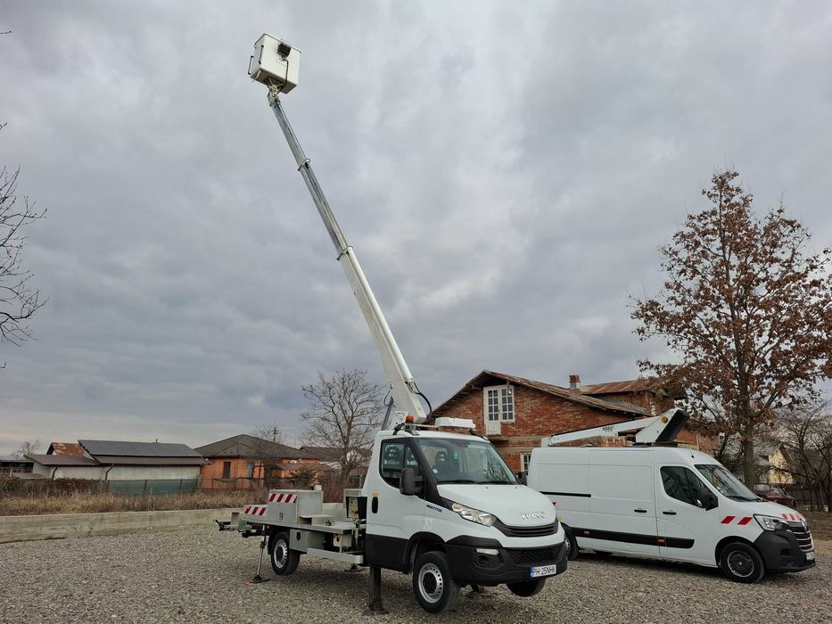 Iveco Daily 2019 NACELA-PRB/H max = 16,5 m/ 4 cale/Cos 2 pers/TVAdeduc