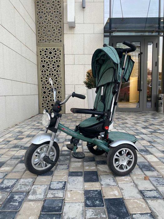 Продается детская велоколяска Skillmax (б.у).